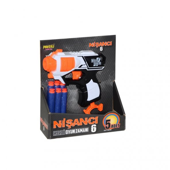 Nişancı 6-Dart Fırlatıcı Silah Oyuncak ürün görseli 1