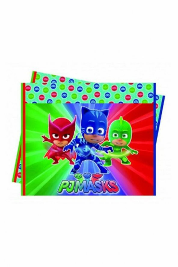 dzc kuzenler avm pijamaskeliler PJMASKS temalı günluk gunluk ve parti masa ortüsü muşamba120*180cm ürün görseli 1