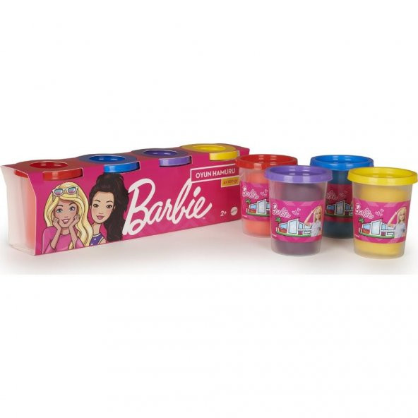 Barbie Oyun Hamuru 4lü Paket - (4 x 100 gr) ürün görseli 1