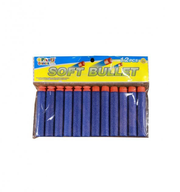 12'Lİ NERF MERMİSİ YEDEK PAKET SÜNGER MERMİ ürün görseli 1