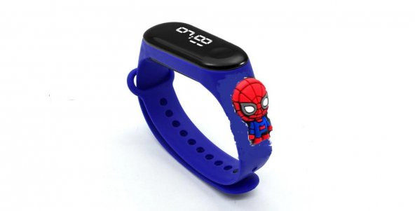 laci örümcek spderman Led Dokunmatik Ekranlı Dijital Çocuk Ve Genç Kol Saati (AKILLI DEĞİLLER) ürün görseli 1
