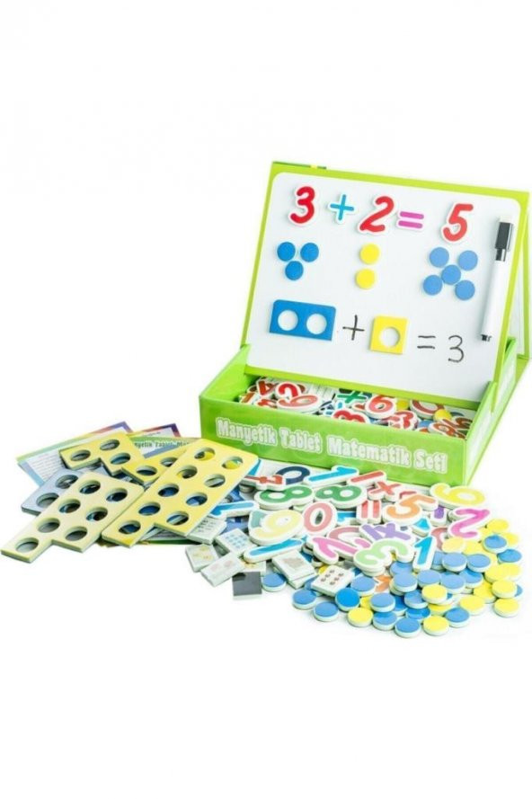 Diytoy Manyetik Tablet Matematik Seti Yazı Tahtası 98 Parça Eğitim Seti ürün görseli 1
