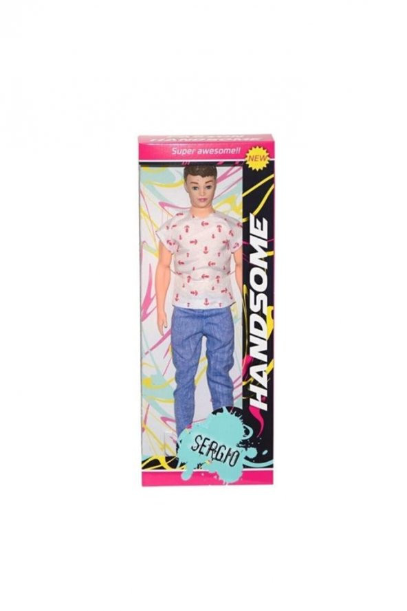 Sergio Erkek Bebek Barbie Oyuncak - Resim 4