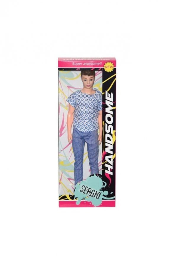 Sergio Erkek Bebek Barbie Oyuncak - Resim 5