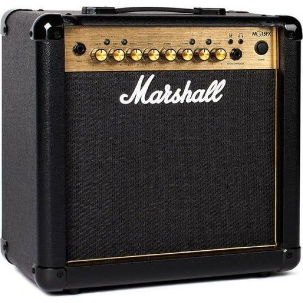 MARSHALL MG15GFX 15W Combo Elektro Gitar Amfisi +JAK KABLO ürün görseli 1
