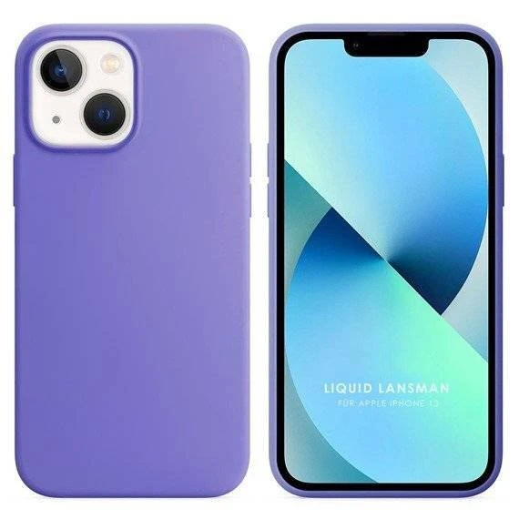 Apple iPhone 15 6.1'' Liquit Lansman Silikon Lila ürün görseli 1