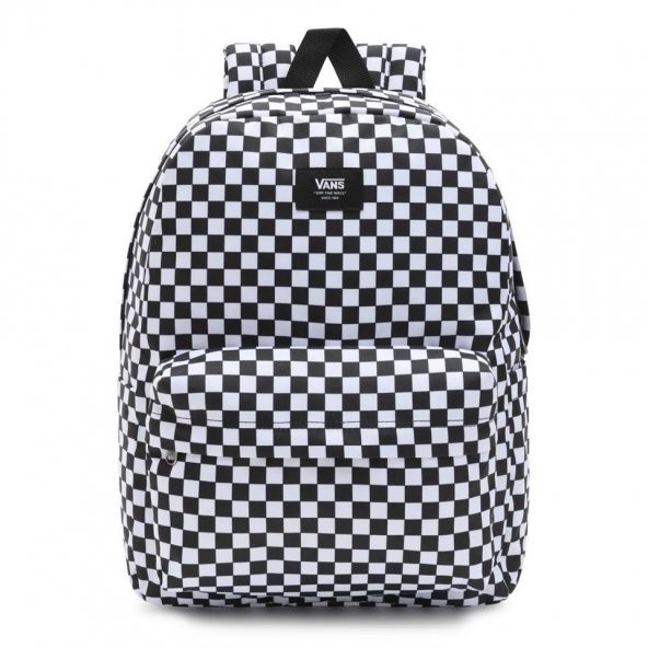 Vans Mn Old Skool Check Backpack Sırt Çantası Damalı Beyaz ürün görseli 1