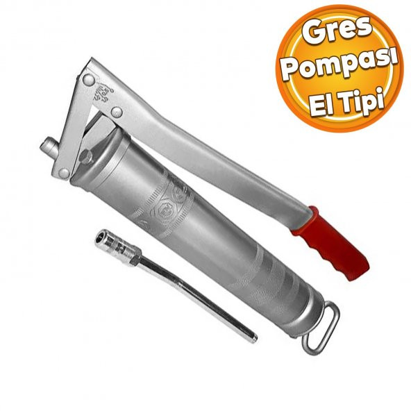 Gres Pompası İzeltaş El Tipi Manuel Yağlama ve Bakım Pompası 500cc Dayanıklı Metal Gövde Profesyonel ürün görseli 1