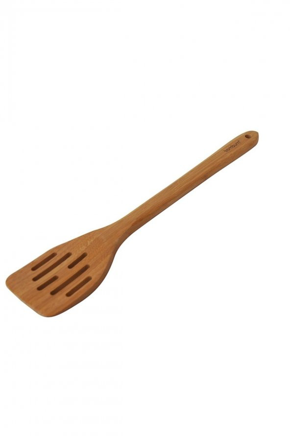 Bambum Capretta Uzun Oluklu Bambu Spatula - Servis Spatulası 40 Cm. ürün görseli 1