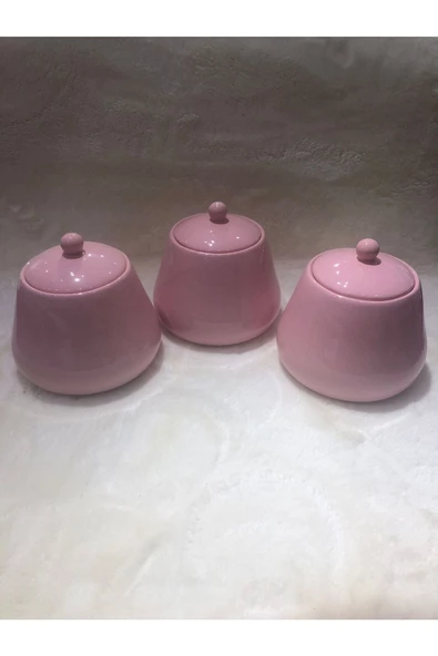 ALBAYRAK ZÜCCACİYE Baharat Takımı 3 Parça (pembe) ürün görseli 1