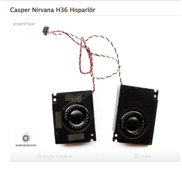 Casper Nirvana H36 Hoparlör ürün görseli 1