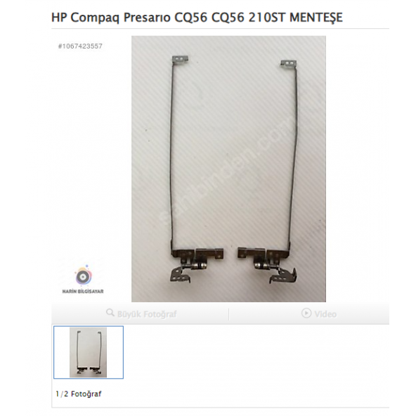 HP Compaq Presarıo CQ56 CQ56 210ST MENTEŞE ürün görseli 1