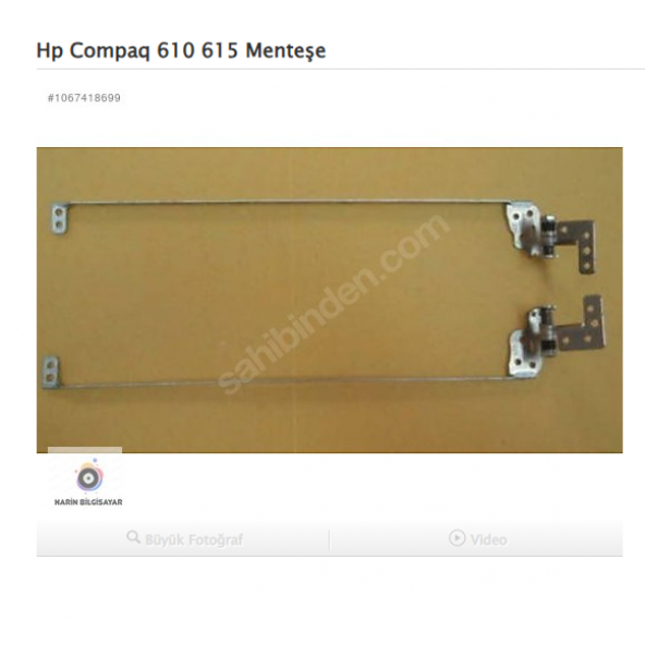 Hp Compaq 610 615 Menteşe ürün görseli 1