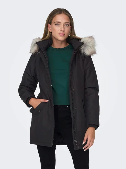 ONLY Bayan Uzun Mont Kapüşonlu Parka 15300633 ürün görseli 1