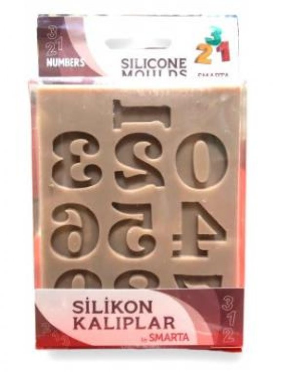 Smarta Silikon Kalıp - Sayılar ürün görseli 1