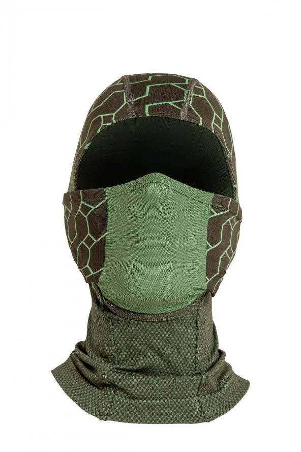 Oil Company Haki Balaklava Termal Kar Maskesi Unisex ürün görseli 1