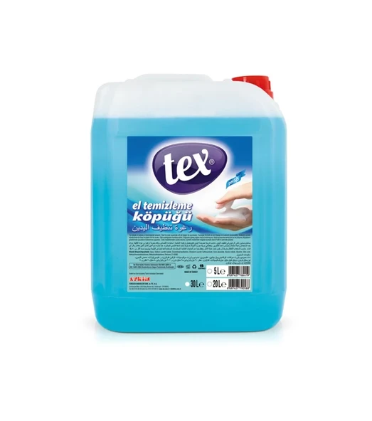 Tex Köpük El Sabunu (5 kg Ekonomik Bidon) ürün görseli 1