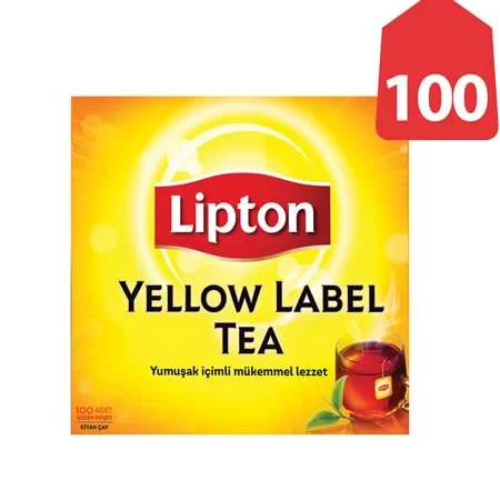Lipton Yellow Label Bardak Poşet Çay (100 lü Paket) ürün görseli 1