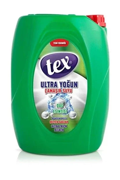 Tex Ultra Yoğun Çamaşır Suyu Dağ Esintisi (5 Litre) ürün görseli 1