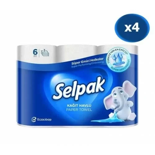 Solo Rulo Kağıt Havlu (24 Lü Koli) ürün görseli 1