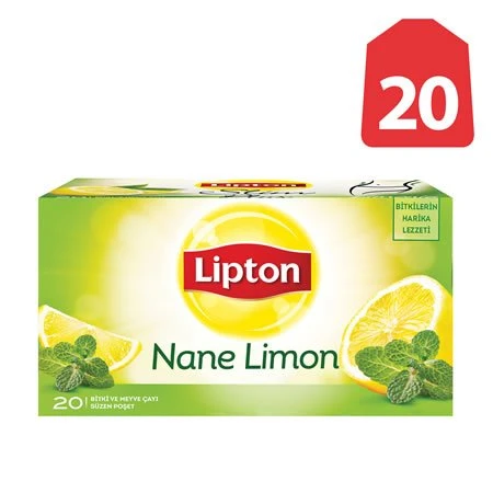 Lipton Nane Limon Bitki Çayı (20 li Paket) - Resim 2