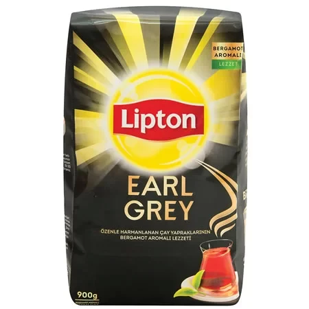 Lipton Earl Grey Tea Bergamot Aromalı Siyah Çay (900 Gr) ürün görseli 1