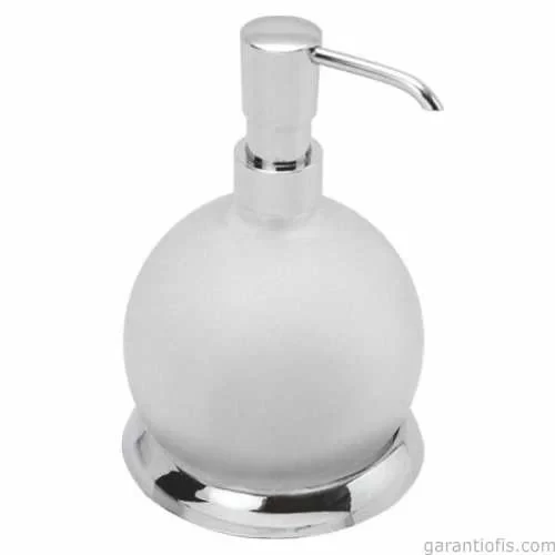 Garanti Metal 7014 Cam Küre Şeklinde Sıvı Sabunluk ürün görseli 1