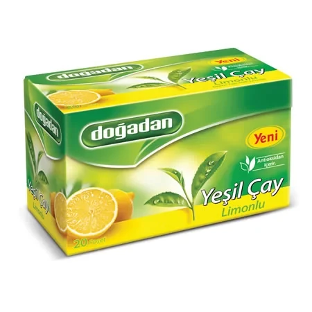 Doğadan Yeşil Çay Limonlu (20 li Paket) ürün görseli 1