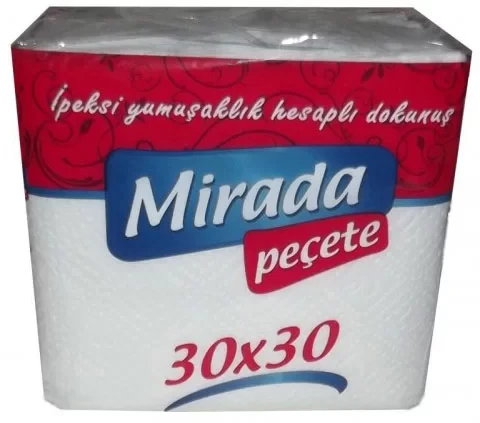 Mirada 100lü Peçete 30cm x 30cm (24 Paket) ürün görseli 1