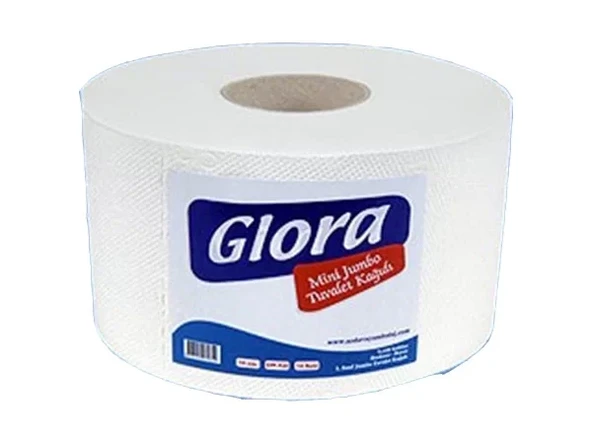 Glora Mini Jumbo Tuvalet Kağıdı 10Cm 3.5 KG 12li Koli ürün görseli 1