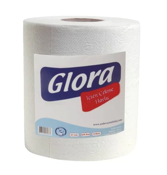 Glora İçten Çekmeli Havlu (6 lı 20 cm) ürün görseli 1