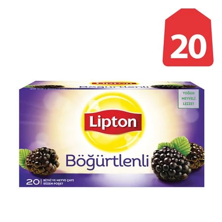 Lipton Böğürtlenli Meyve Çayı (20 li Paket) ürün görseli 1