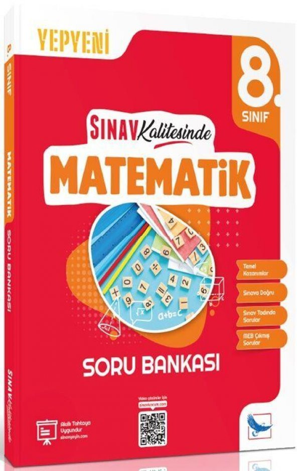 8. Sınıf LGS Matematik Soru Bankası Sınav Kalitesinde Sınav Yayınları ürün görseli 1