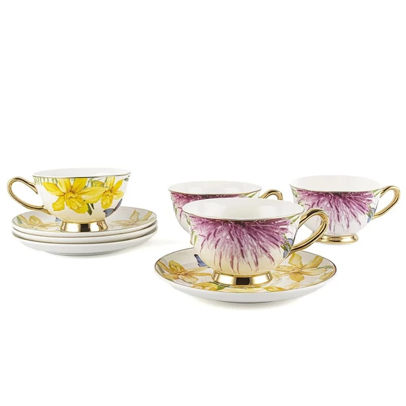 Mikasa Moor Spring 4lü Çay Fincanı Seti ürün görseli 1