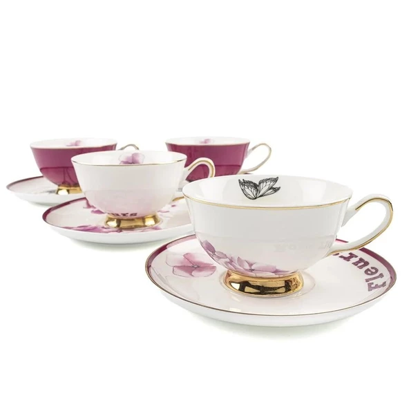 Mikasa Moor Pinky 4lü Çay Fincanı Seti ürün görseli 1