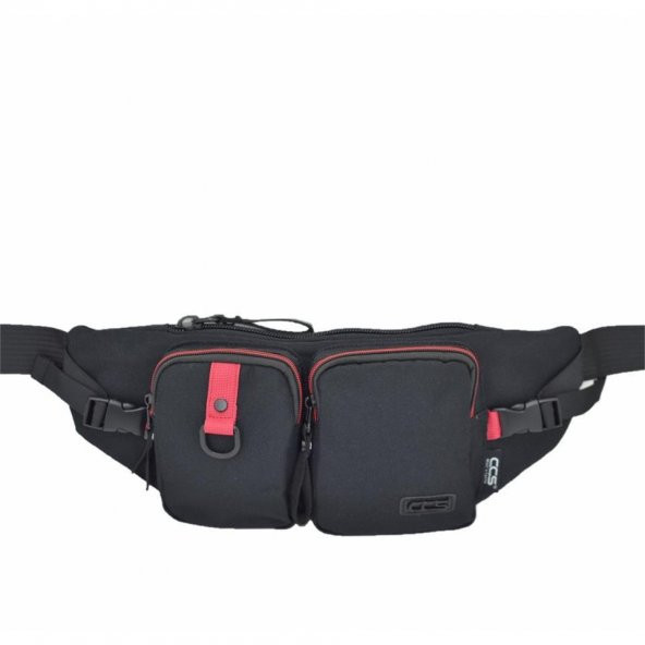 ÇÇS 31317 XL Fonksiyonel Bel Çantası Siyah ürün görseli 1