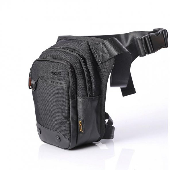 ÇÇS 31257 Motosiklet Bel Bacak Çantası Siyah ürün görseli 1