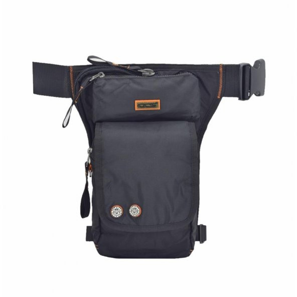 ÇÇS Waterproof Motosiklet Bel Bacak Çantası Siyah ürün görseli 1