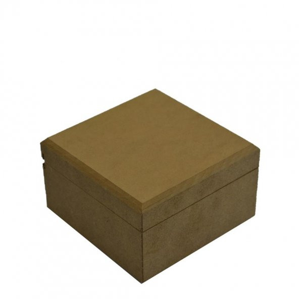 Üçlü Küçük Boy Ahşap Kutu 11x11 Cm - Resim 8