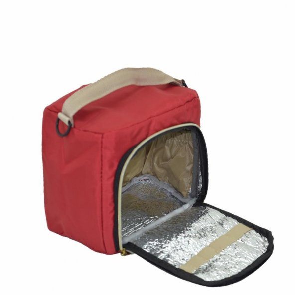 Askılı Termos Termal Çanta 7 Litre Kırmızı ürün görseli 1