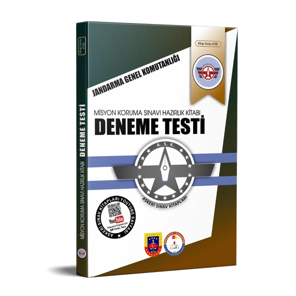 Jandarma Misyon Koruma Sınavına Hazırlık Kitabı Deneme Testleri ürün görseli 1