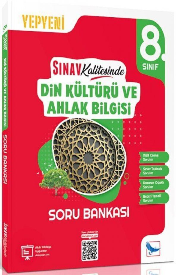 8. Sınıf Din Kültürü ve Ahlak Bilgisi Sınav Kalitesinde Soru Bankası Sınav Yayınları ürün görseli 1