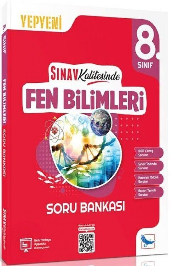 8. Sınıf Fen Bilimleri Sınav Kalitesinde Soru Bankası Sınav Yayınları ürün görseli 1