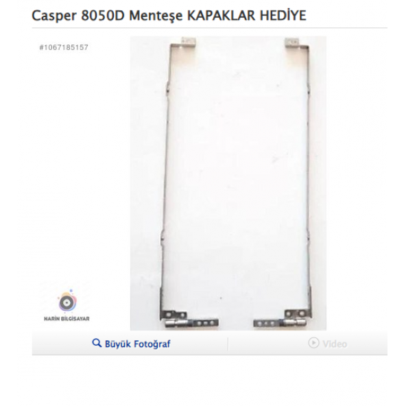 Casper 8050D Menteşe KAPAKLAR HEDİYE ürün görseli 1