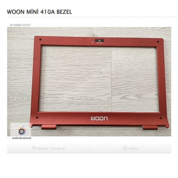 WOON MİNİ 410A BEZEL ürün görseli 1