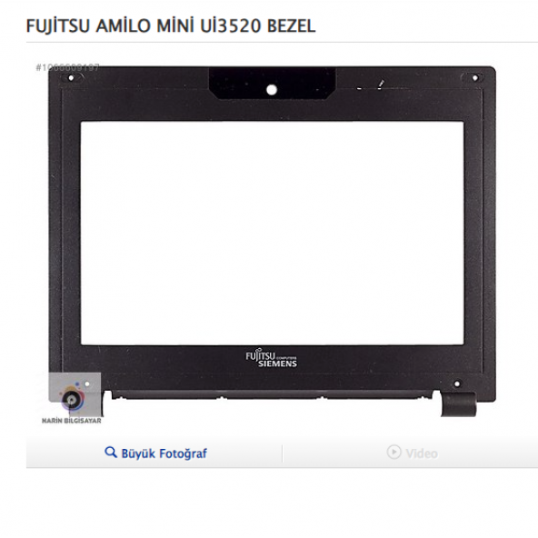 FUJİTSU AMİLO MİNİ Uİ3520 BEZEL ürün görseli 1