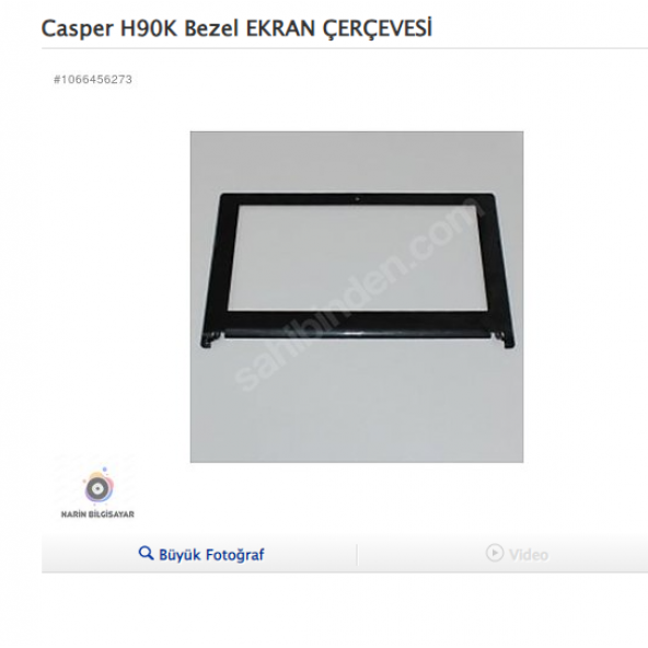 Casper H90K Bezel EKRAN ÇERÇEVESİ ürün görseli 1