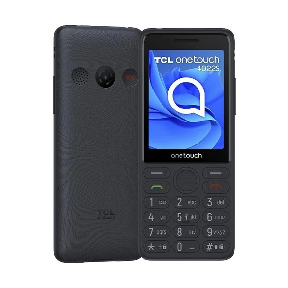 TCL 4022S Tuşlu Cep Telefonu Siyah - Resim 2