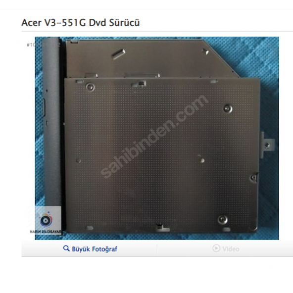 Acer V3-551G Dvd Sürücü ürün görseli 1