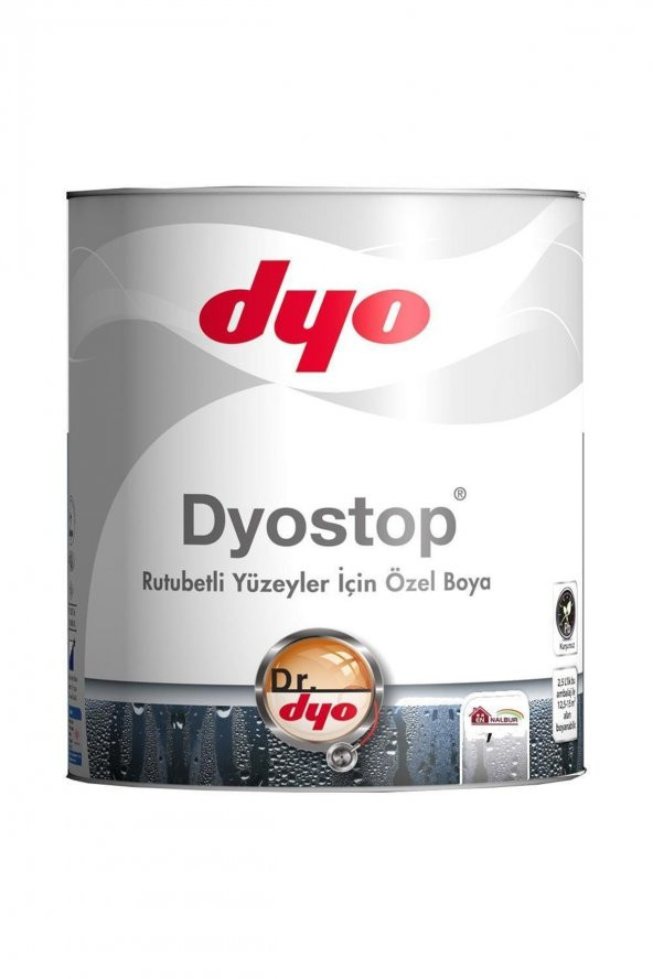Dyo Dyostop Rutubet Ve Nem Boyası 0,75 Litre ürün görseli 1